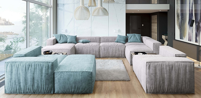 Легкие и мобильные диваны для стильного и современного интерьера